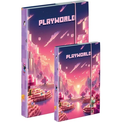 Karton P+P Box A4+A5 Playworld Girl