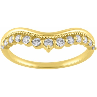 Eppi Zlatý prsteň s lab grown diamantmi Dani R49193