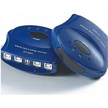 Image 1 of Roline Manual Switch USB2.0 1A-4B, Roline 14.01. 2334 (14.99.5034)