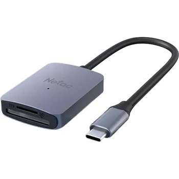 Netac Четец за карти Netac - NT09WK12-30GR W12, сив (NT09WK12-30GR)