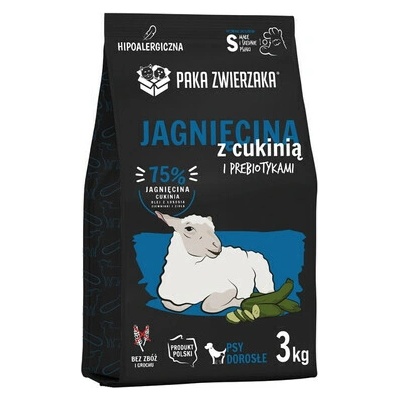 Paka Zwierzaka Lamb with zucchini S 3 kg