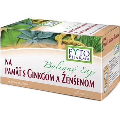 Fyto bylinný čaj NA DOBRÚ PAMÄŤ 20 x 1,25 g