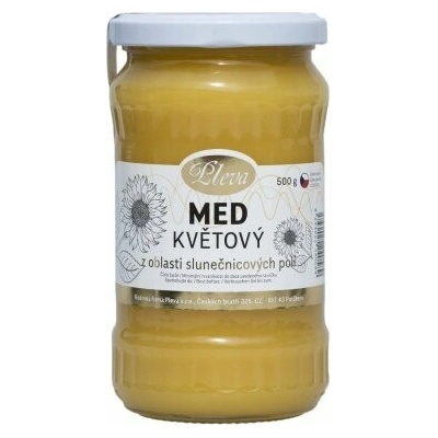Pleva Med kvetový z oblasti slnečnicových polí 500 g