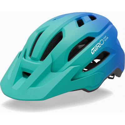 Giro Детска велосипедна каска Giro Fixture II MIPS matte aqua green/blue jewel fade