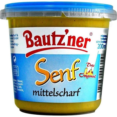 BAUTZNER Hořčice, středně ostrá, 200ml