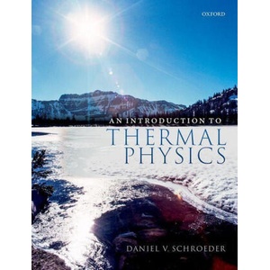 Introduction to Thermal Physics | Schroeder, Daniel (ISBN: 9780192895547)