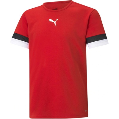 Puma Detské tréningové tričko teamRISE Jersey Jr červená 704938 01