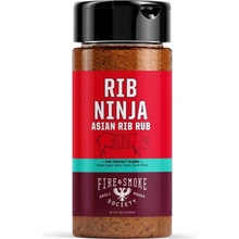 Fire & Smoke BBQ Grilovací koření Rib Ninja 210 g