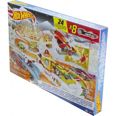 Mattel Adventní kalendář Hot Wheels 2022
