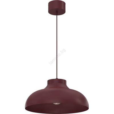 Luminex Пендел на кабел BASCA 1xE27/15W/230V бордо (LU8488A)