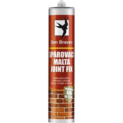 Den Braven Spárovací malta JOINT FIX, kartuše 310 ml, šedá – Zbozi.Blesk.cz