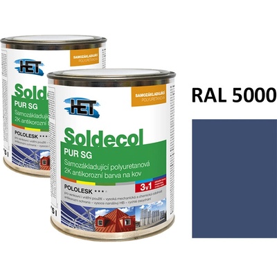 Soldecol PUR SG 0,75L RAL 5000