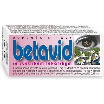 Betavid se světlíkem lékařským 60 tablet