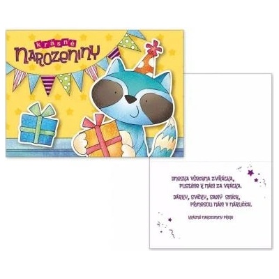 Blahopřání dětské MFP CN-466 s textem