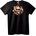 NOONEBRAND Тениска Stitch Скелет за Halloween - XS, Black