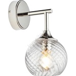 Endon Lighting 104052 - Настенно осветително тяло ALLEGRA 1xE14/7W/230V, лъскав хром (EN0138)