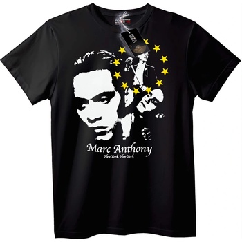 NOONEBRAND Тениска Marc Anthony Ню Йорк - 2XL, Black