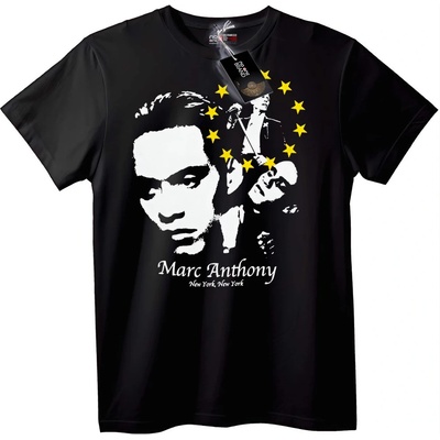 NOONEBRAND Тениска Marc Anthony Ню Йорк - 2XL, Black