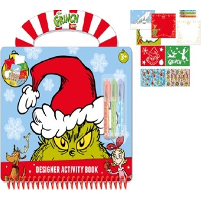 Kniha aktivit Grinch