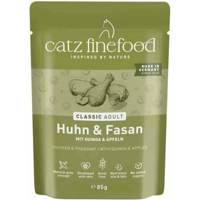 Catz Finefood kuře a bažant 16 x 85 g
