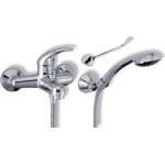 FERRO Metalia 55 - Смесител за вана 150 мм, с медицинска дръжка, хром 55020, 0L (55020,0L)