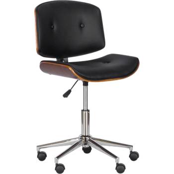 Image 1 of Bittel Работен офис стол КАРМЕН 6403 - орех - черен