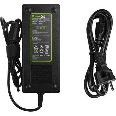 Green Cell Зарядно за лаптопи Acer / Asus / Compaq / HP / Toshiba, 120W / 19V / 6, 32A / 5, 5mm x 2, 5mm (ZZ/LIT1963)