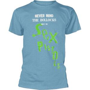 Sex Pistols Never Mind The Bollocks Drop Logo Light Blue L Риза (SPTS31MLB03)