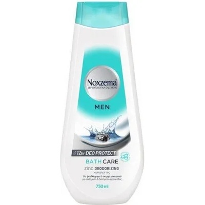 NOXZEMA Ноксима измиващ продукт за лице, коса и тяло, Noxzema Men Bath Care Zinc Deodorizing 12H Deo Protect 750ml