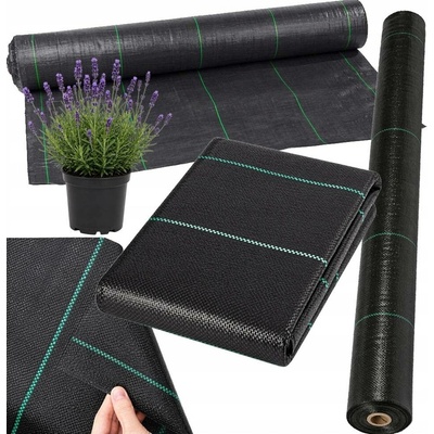 Verk Černá agrotextilie proti plevelu 1 × 50 m 70 g/m²