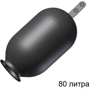 UNI-SP Мембрана за хидрофор 80 л, черна, Elefant, с опашка (ET14548)