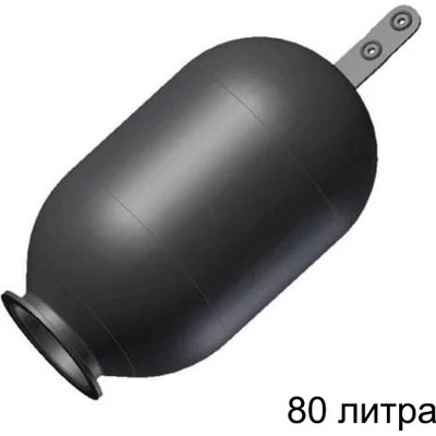 UNI-SP Мембрана за хидрофор 80 л, черна, Elefant, с опашка (ET14548)