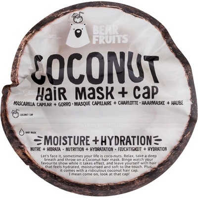 Bear Fruits Coconut Hair Mask + Cap от Bear Fruits за Жени Маска за коса 20мл