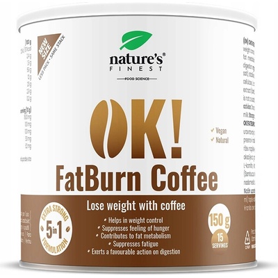 Nature’s Finest OK!FatBurn Coffee 150 g