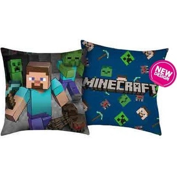 HALANTEX Vankúš Minecraft Steve Polyester 40x40
