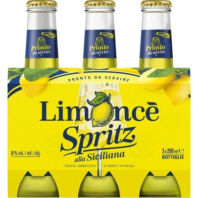 Limonce Spritz 8% 3 x 0,2 l (kartonová krabička)