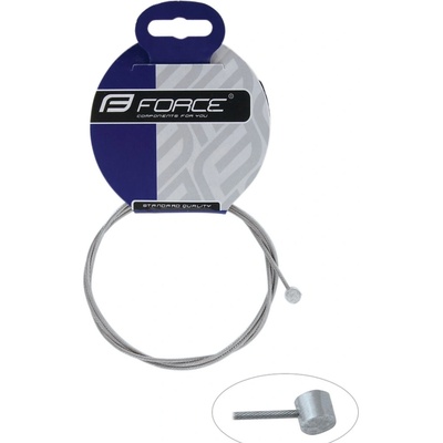 Force lanko brzdové MTB přední 0,75m/ 1,5mm NEREZ balené
