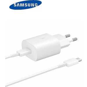 Samsung Зарядно samsung 25w type-c с кабел ep-ta800xwegww