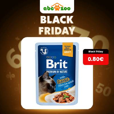 BRIT - Kapsička BRIT Premium Cat Delicate Fillets in Gravy with Tuna 85 g