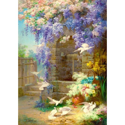 Enjoy - Puzzle Eugene Bidau: Le Printemps - 1 000 piese