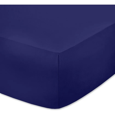 Мастилено син чаршаф с ластик - трико