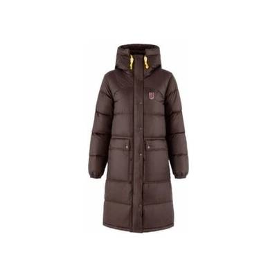 Fjällräven Expedition Long Down Parka Women hnědá