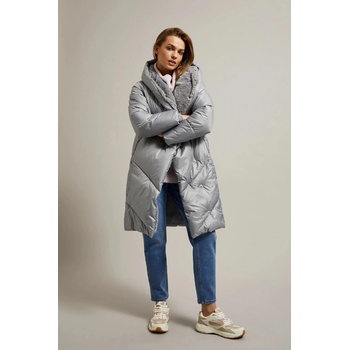 Moodo Стегнато яке в сиво Moodo Moodo | Siv | ЖЕНИ | XS