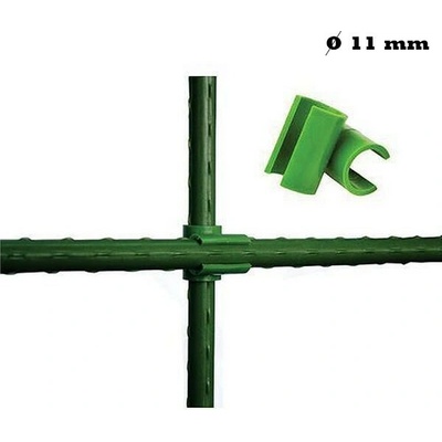 Spojka na oporné tyče 11 mm - 24 ks plast PRO-211890