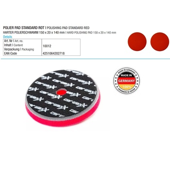 Car WaxX Полираща гъба, твърда 2бр 150x20x140mm Car Waxx 10012