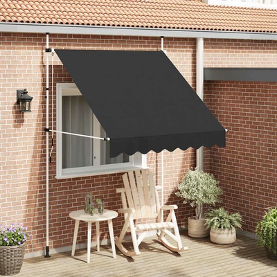 SHUMEE Markíza, antracit 200 cm