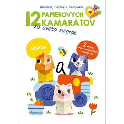 12 papierových kamarátov zo sveta zvierat Statok – Hledejceny.cz