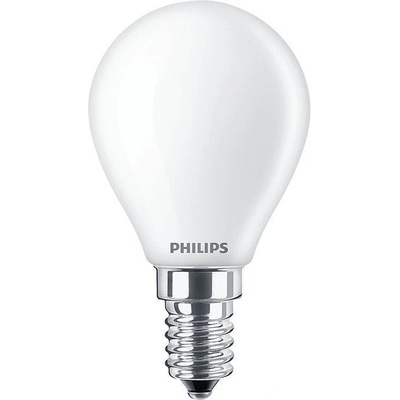 Philips 8718699762834 LED žárovka 1x6,5W E14 806lm 2700K teplá bílá, matná bílá, EyeComfort