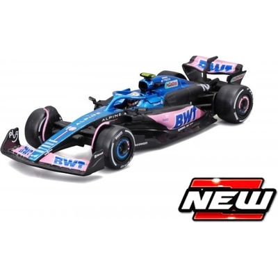 Signature BBurago Model Alpine F1 A523 10 Pierre Gasly 2023 1:43