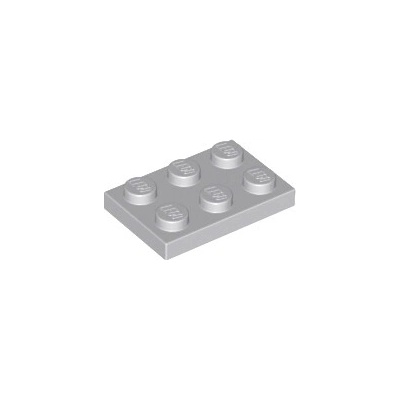 Lego 3021 Light Bluish Gray Plate 2 x 3